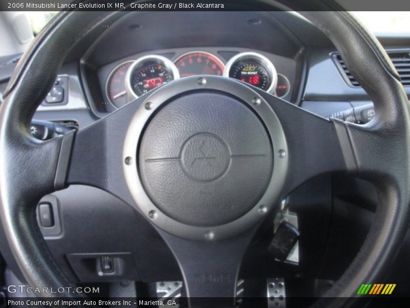 Graphite Gray / Black Alcantara 2006 Mitsubishi Lancer Evolution IX MR