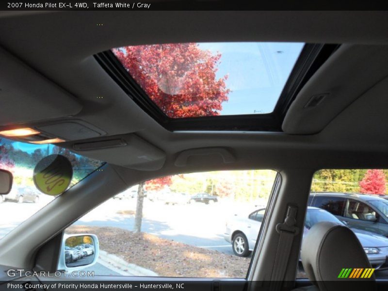 Taffeta White / Gray 2007 Honda Pilot EX-L 4WD