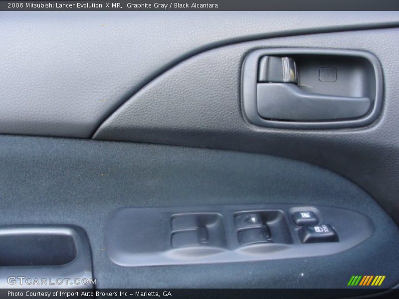 Graphite Gray / Black Alcantara 2006 Mitsubishi Lancer Evolution IX MR