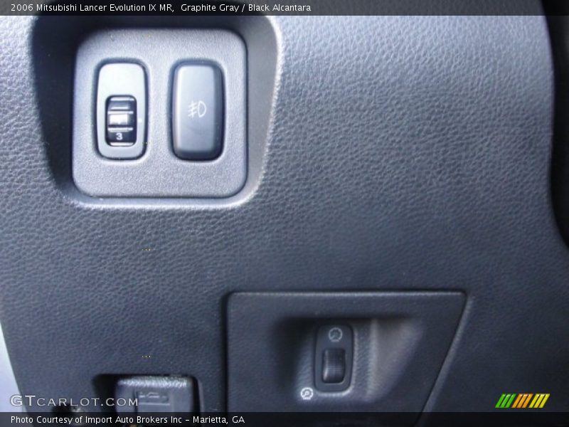 Graphite Gray / Black Alcantara 2006 Mitsubishi Lancer Evolution IX MR