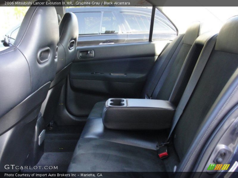 Graphite Gray / Black Alcantara 2006 Mitsubishi Lancer Evolution IX MR
