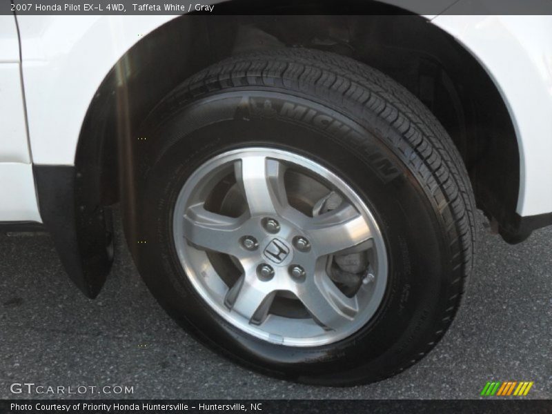 Taffeta White / Gray 2007 Honda Pilot EX-L 4WD