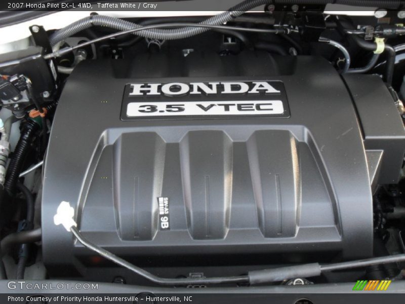 Taffeta White / Gray 2007 Honda Pilot EX-L 4WD