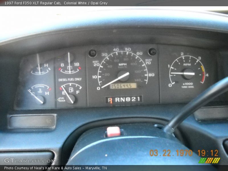  1997 F350 XLT Regular Cab XLT Regular Cab Gauges