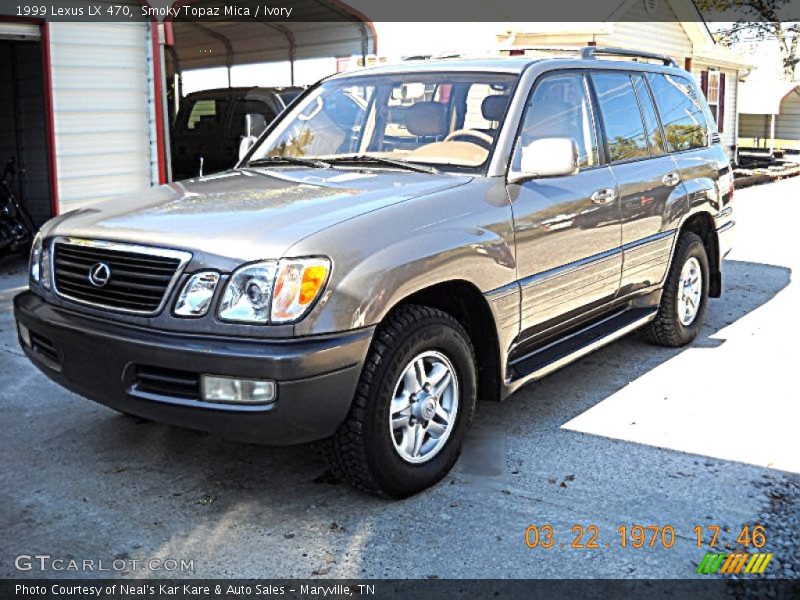 Smoky Topaz Mica / Ivory 1999 Lexus LX 470