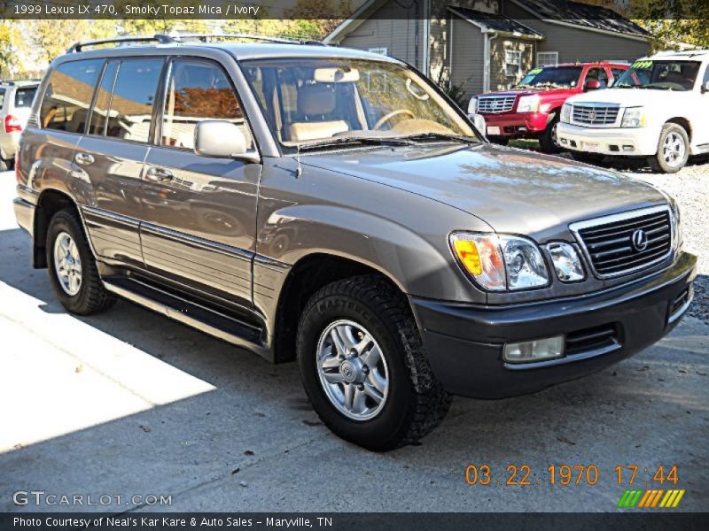 Smoky Topaz Mica / Ivory 1999 Lexus LX 470