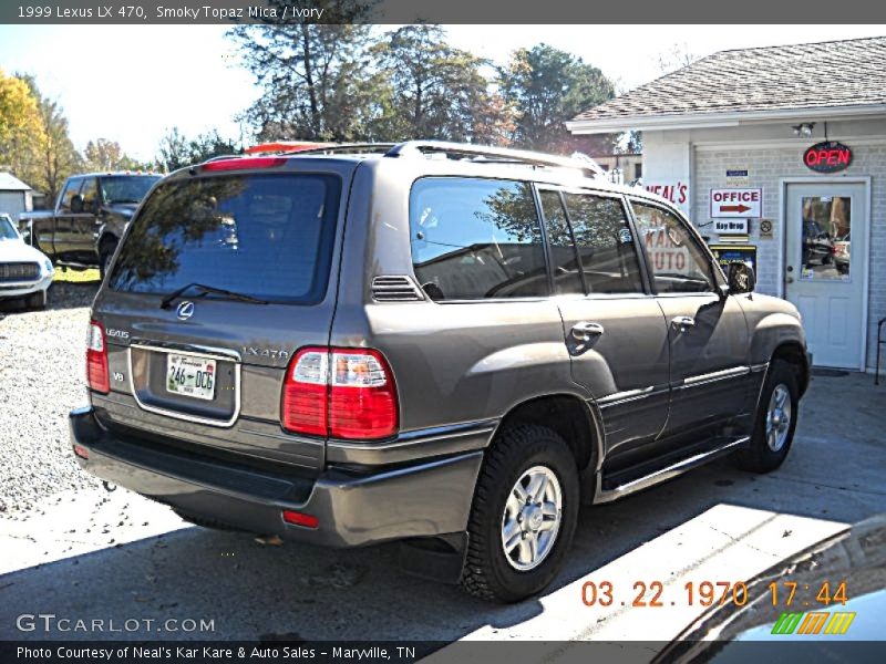 Smoky Topaz Mica / Ivory 1999 Lexus LX 470