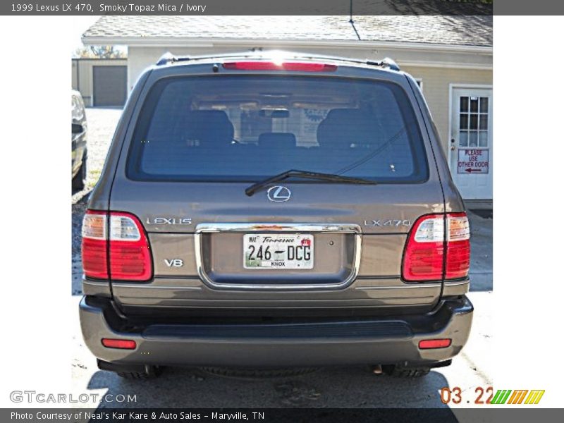 Smoky Topaz Mica / Ivory 1999 Lexus LX 470