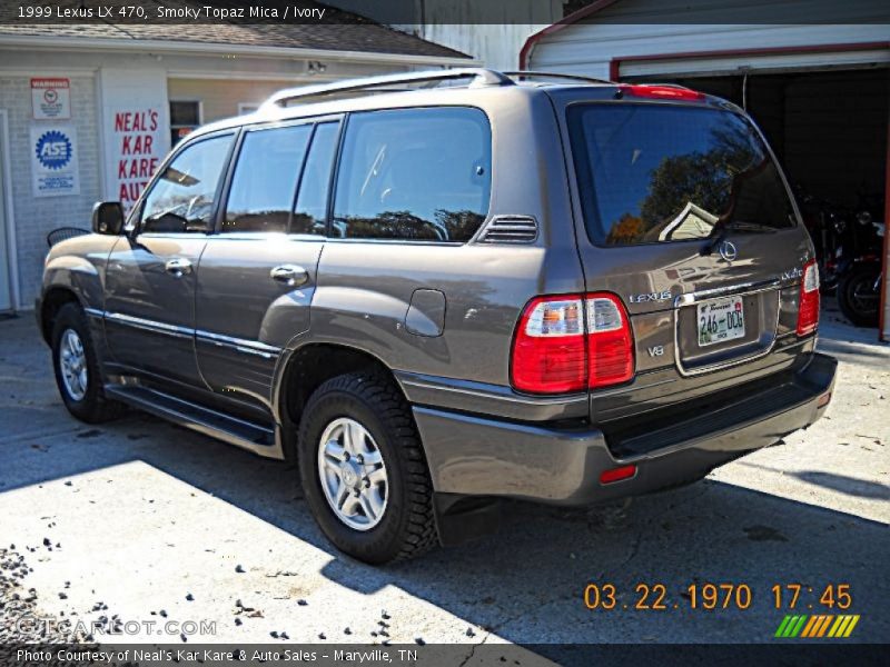 Smoky Topaz Mica / Ivory 1999 Lexus LX 470