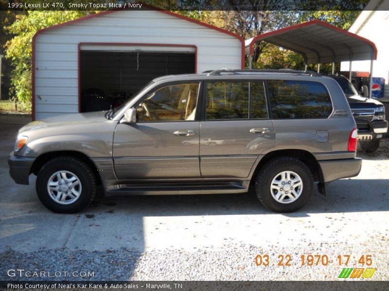 Smoky Topaz Mica / Ivory 1999 Lexus LX 470