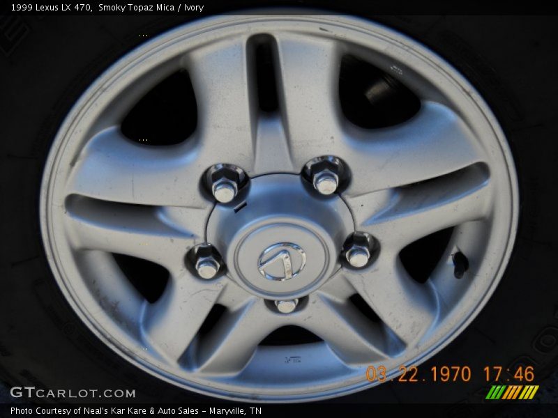 Smoky Topaz Mica / Ivory 1999 Lexus LX 470
