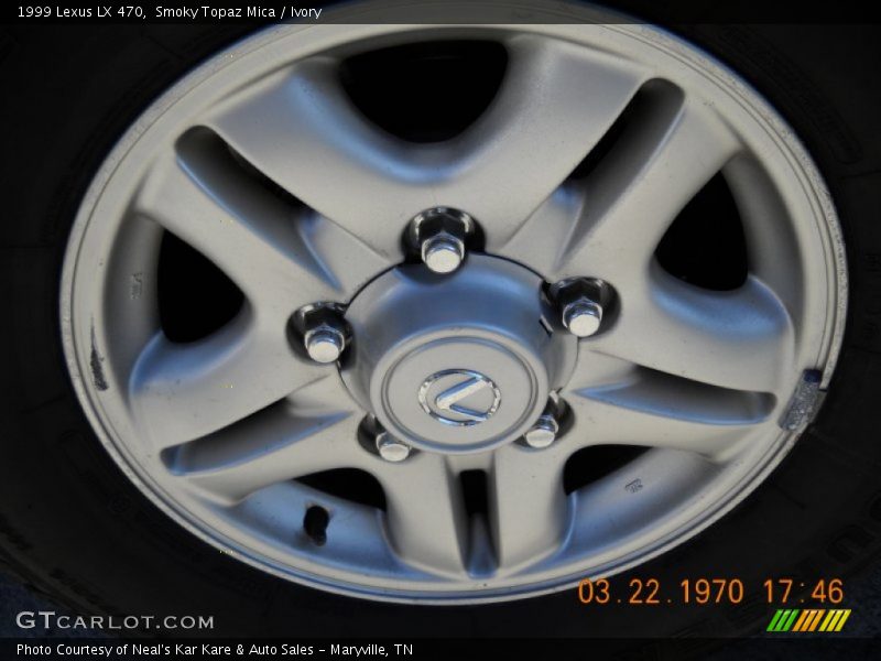 Smoky Topaz Mica / Ivory 1999 Lexus LX 470