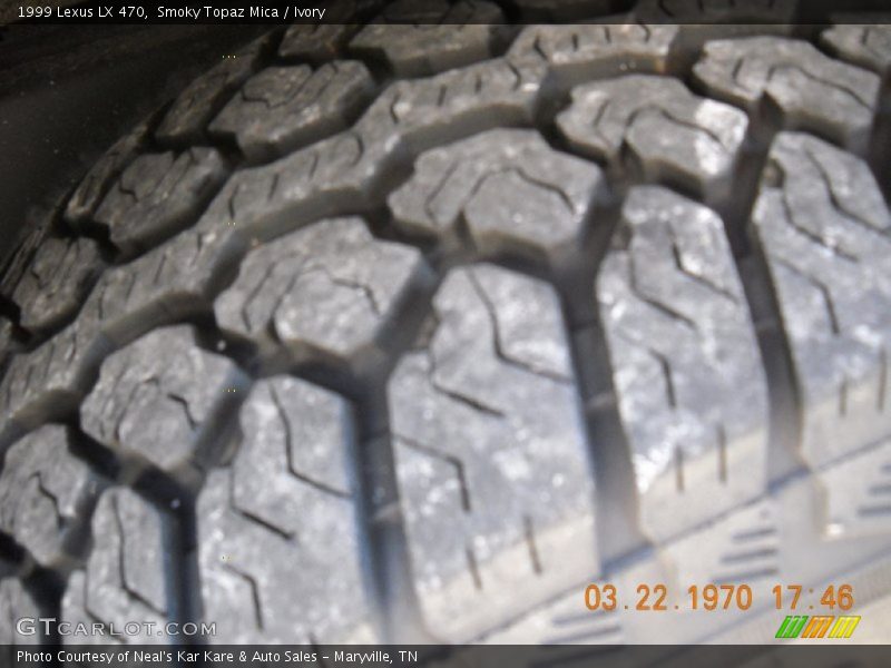 Smoky Topaz Mica / Ivory 1999 Lexus LX 470