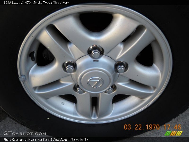 Smoky Topaz Mica / Ivory 1999 Lexus LX 470