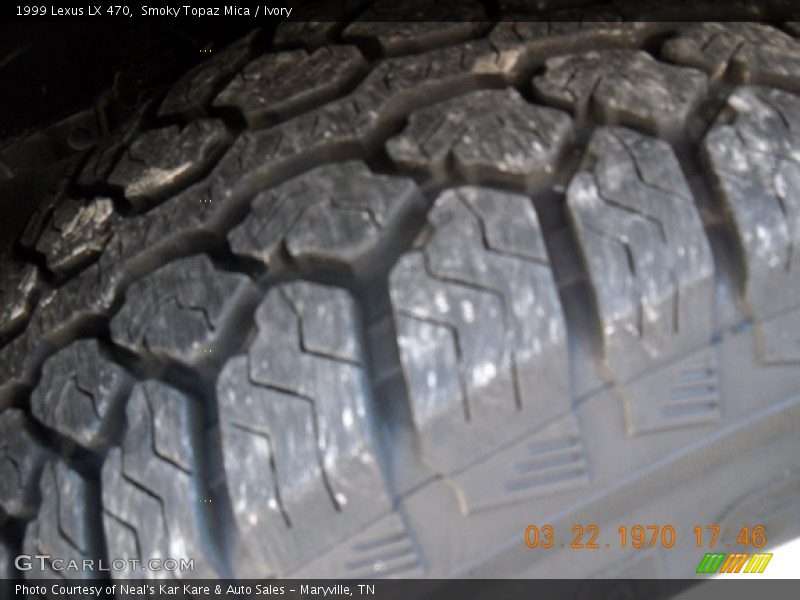 Smoky Topaz Mica / Ivory 1999 Lexus LX 470