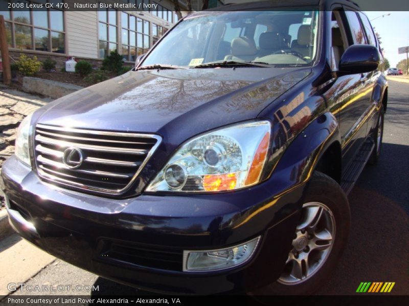 Nautical Blue Metallic / Ivory 2008 Lexus GX 470