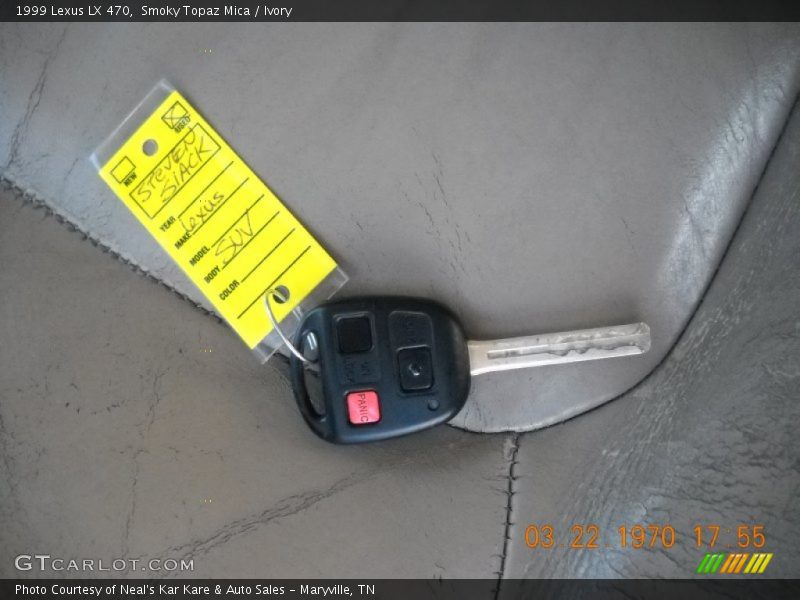 Smoky Topaz Mica / Ivory 1999 Lexus LX 470