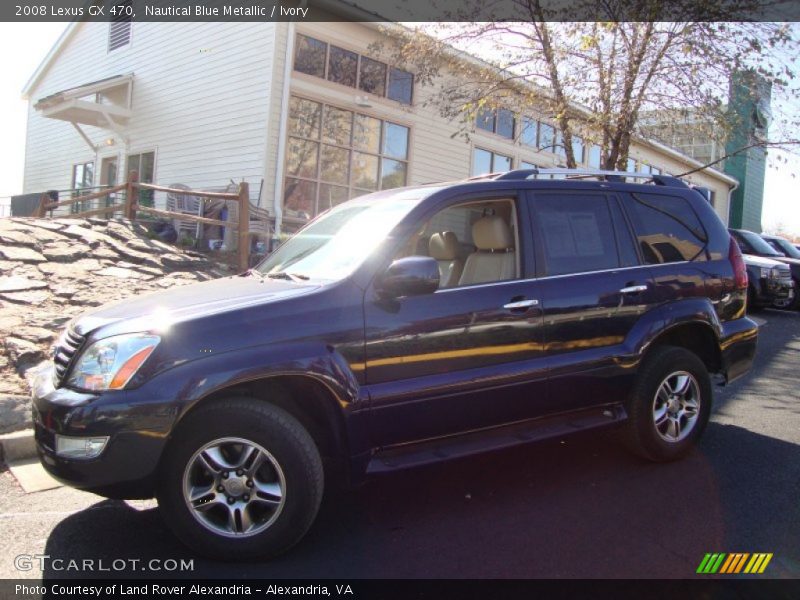 Nautical Blue Metallic / Ivory 2008 Lexus GX 470