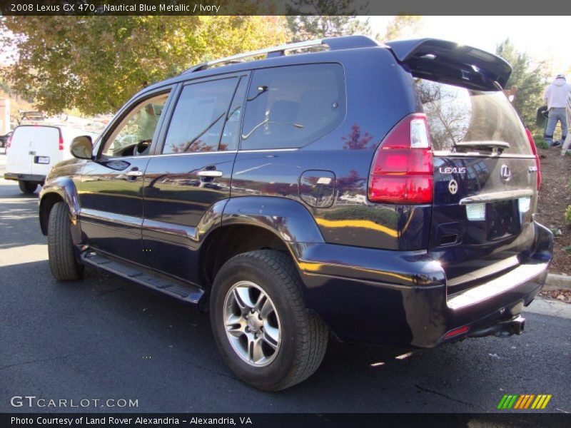 Nautical Blue Metallic / Ivory 2008 Lexus GX 470