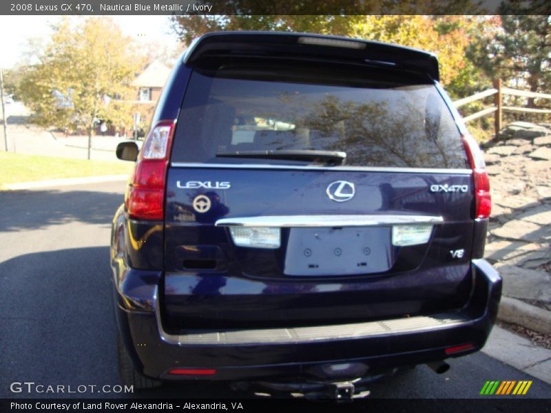 Nautical Blue Metallic / Ivory 2008 Lexus GX 470