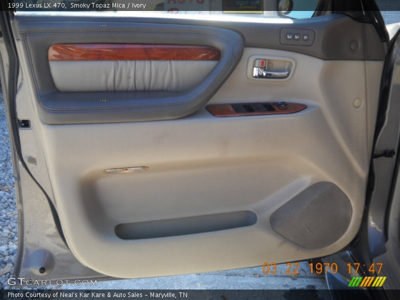 Smoky Topaz Mica / Ivory 1999 Lexus LX 470