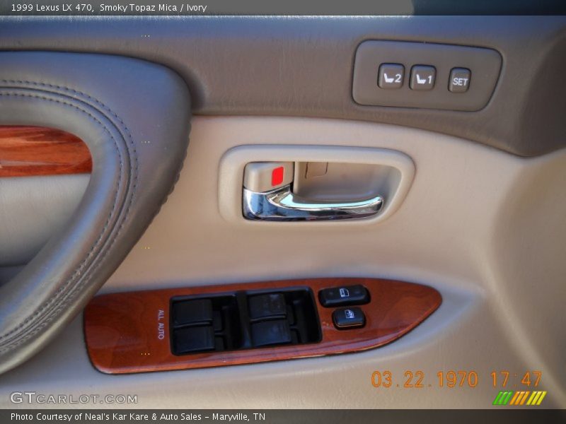Smoky Topaz Mica / Ivory 1999 Lexus LX 470