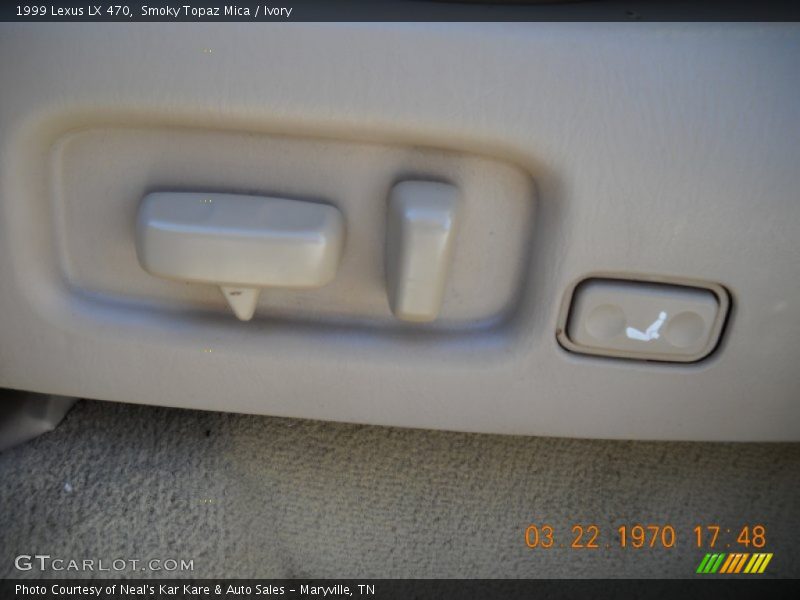 Smoky Topaz Mica / Ivory 1999 Lexus LX 470