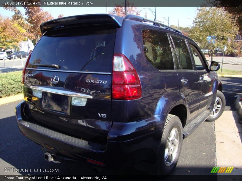 Nautical Blue Metallic / Ivory 2008 Lexus GX 470