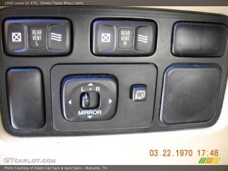 Smoky Topaz Mica / Ivory 1999 Lexus LX 470