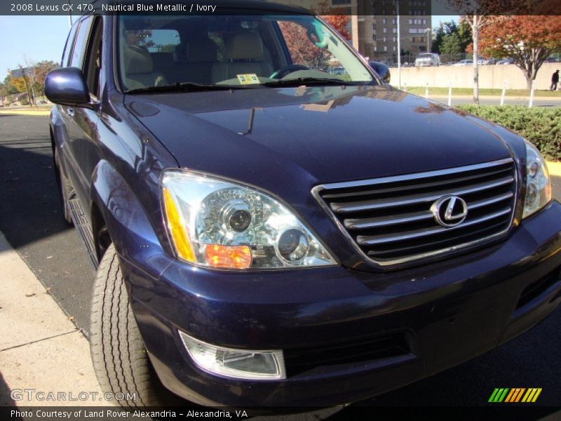 Nautical Blue Metallic / Ivory 2008 Lexus GX 470