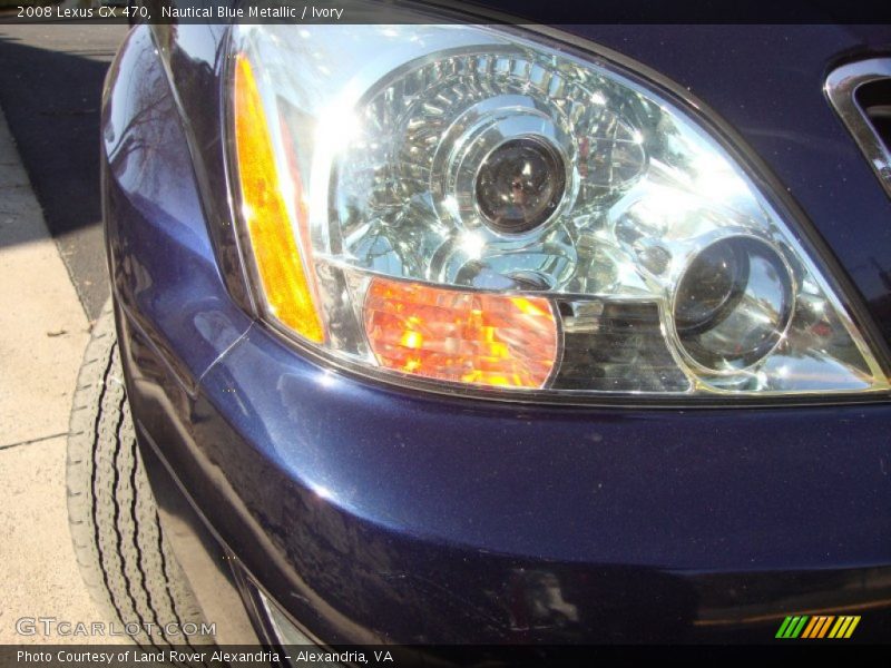 Nautical Blue Metallic / Ivory 2008 Lexus GX 470