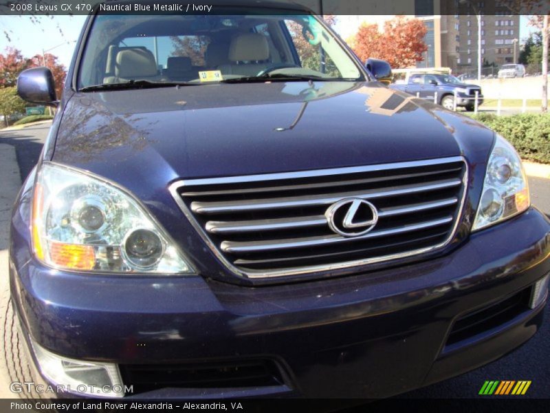 Nautical Blue Metallic / Ivory 2008 Lexus GX 470