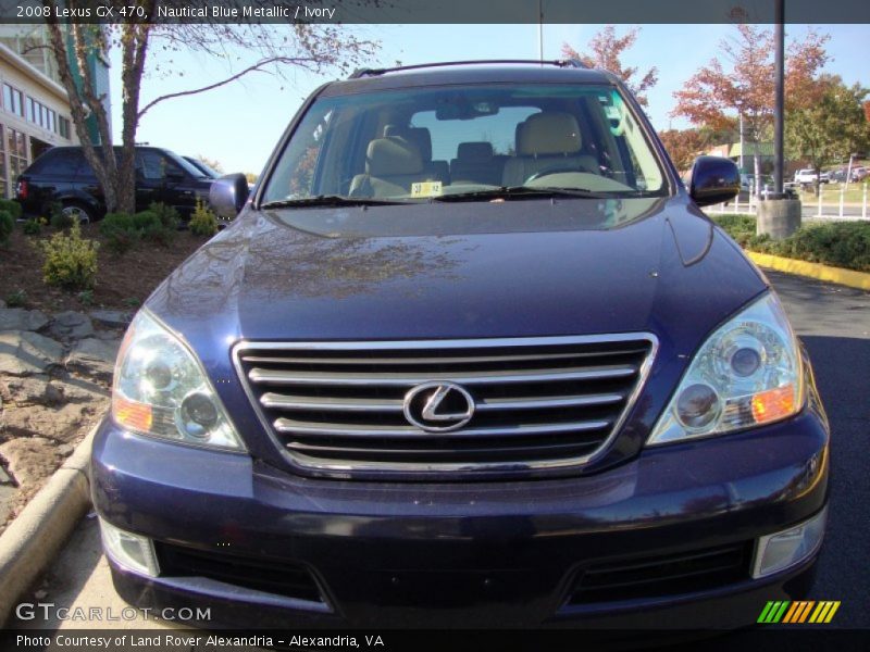 Nautical Blue Metallic / Ivory 2008 Lexus GX 470