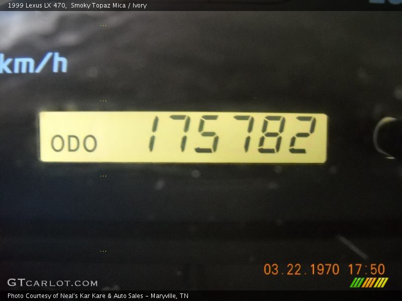 Smoky Topaz Mica / Ivory 1999 Lexus LX 470