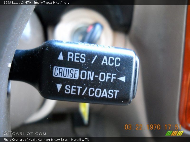 Smoky Topaz Mica / Ivory 1999 Lexus LX 470