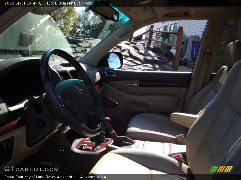 Nautical Blue Metallic / Ivory 2008 Lexus GX 470