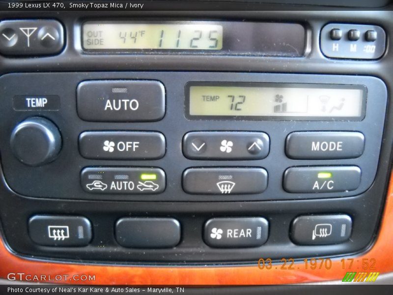 Smoky Topaz Mica / Ivory 1999 Lexus LX 470