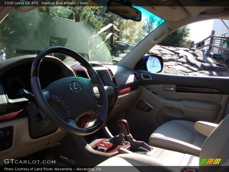 Nautical Blue Metallic / Ivory 2008 Lexus GX 470