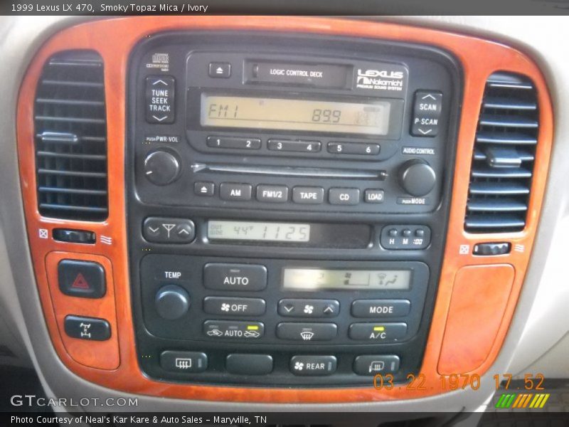 Smoky Topaz Mica / Ivory 1999 Lexus LX 470