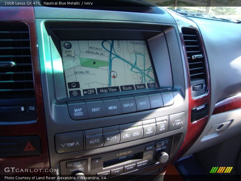 Nautical Blue Metallic / Ivory 2008 Lexus GX 470