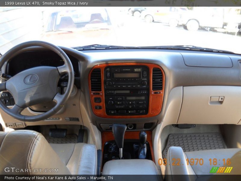 Smoky Topaz Mica / Ivory 1999 Lexus LX 470
