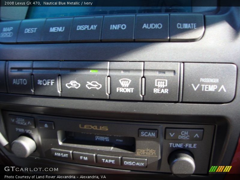 Nautical Blue Metallic / Ivory 2008 Lexus GX 470