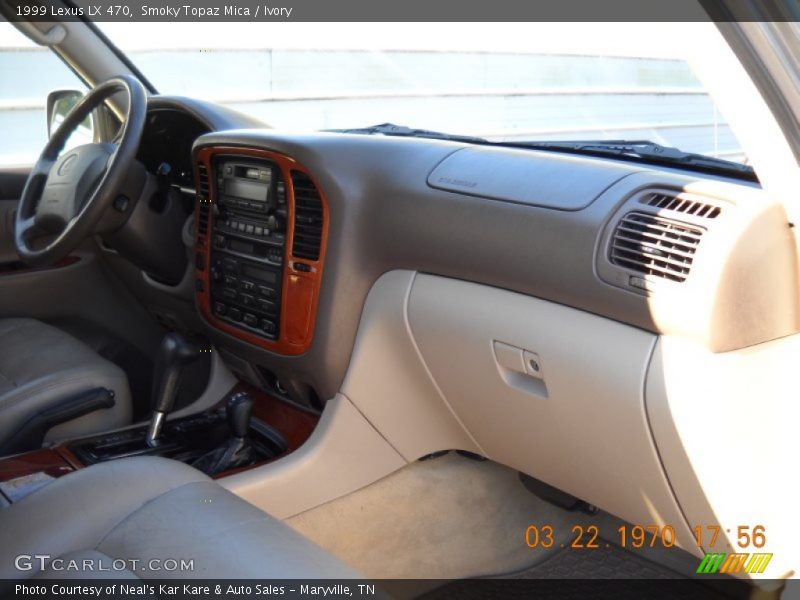Smoky Topaz Mica / Ivory 1999 Lexus LX 470