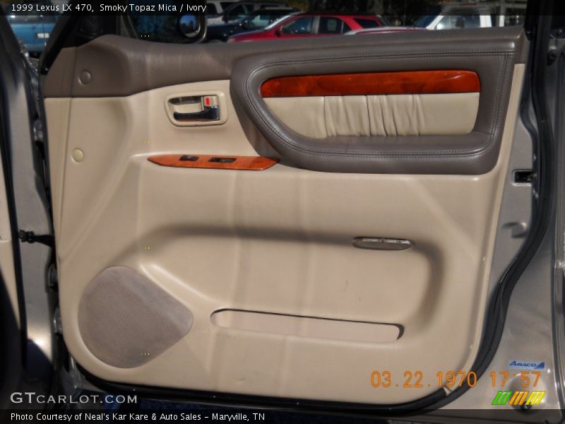 Smoky Topaz Mica / Ivory 1999 Lexus LX 470