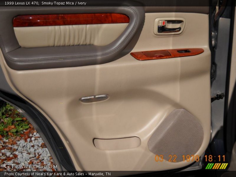 Smoky Topaz Mica / Ivory 1999 Lexus LX 470