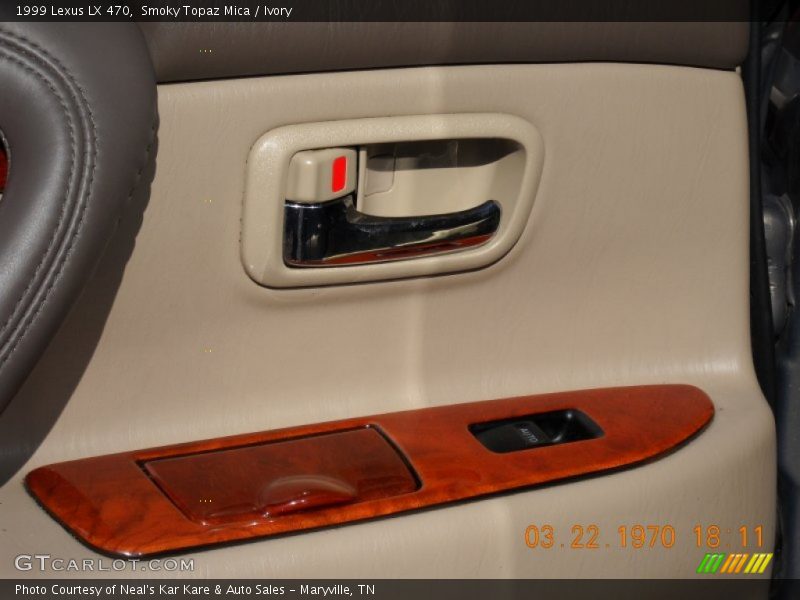 Smoky Topaz Mica / Ivory 1999 Lexus LX 470