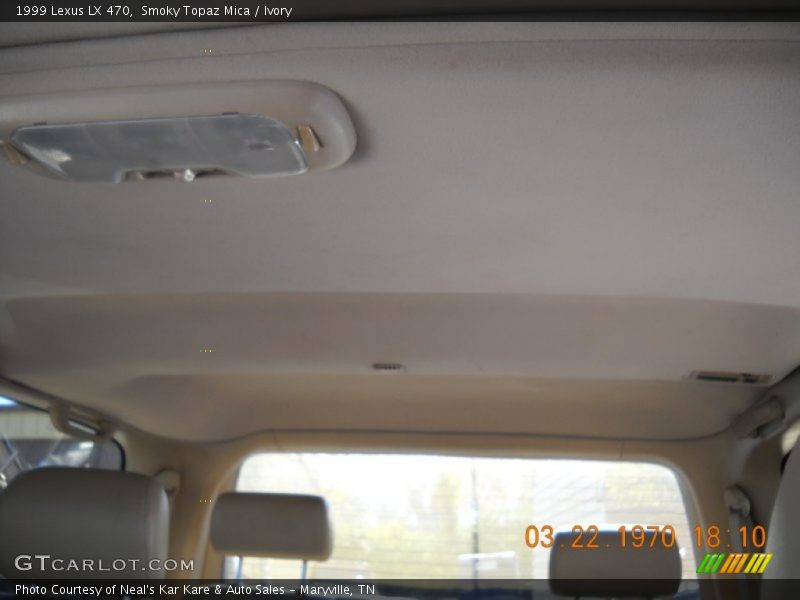 Smoky Topaz Mica / Ivory 1999 Lexus LX 470