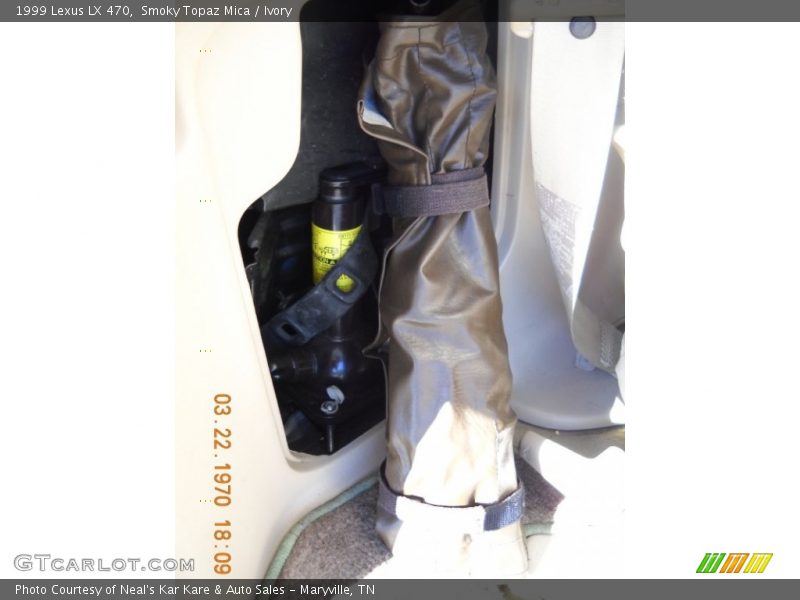 Smoky Topaz Mica / Ivory 1999 Lexus LX 470