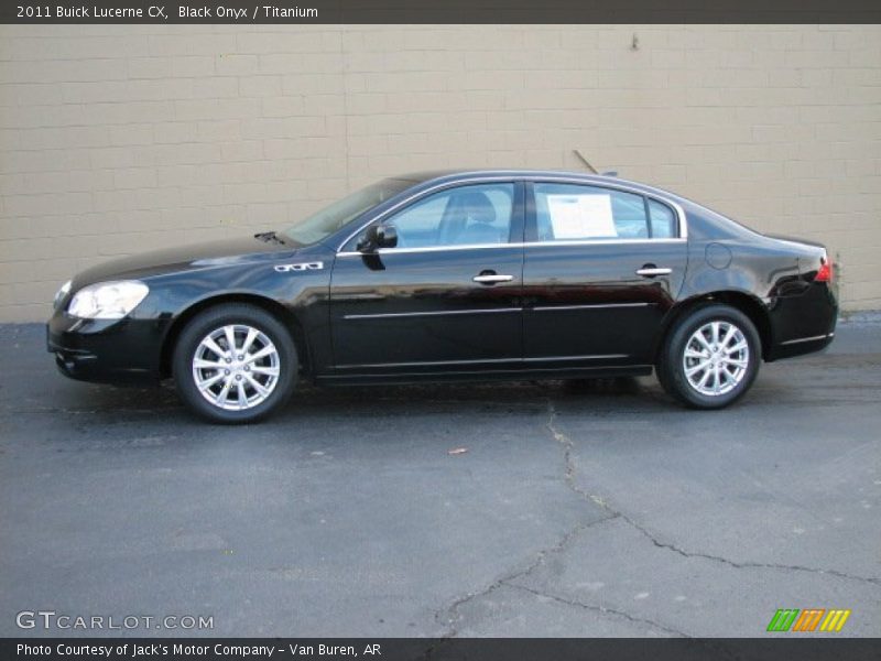Black Onyx / Titanium 2011 Buick Lucerne CX