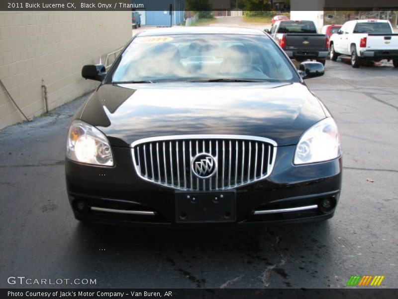 Black Onyx / Titanium 2011 Buick Lucerne CX